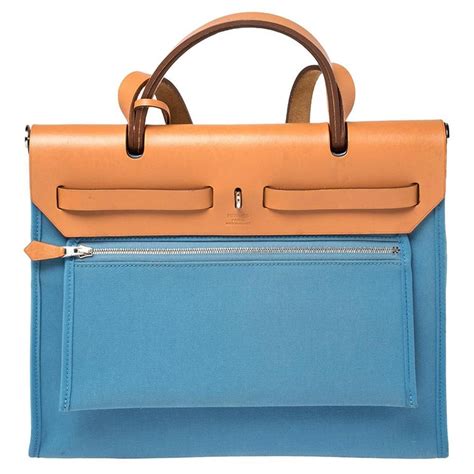 hermes herbag blue agate|hermes herbag vs old.